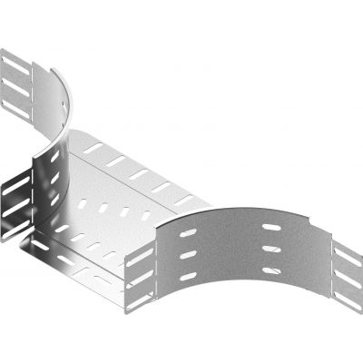Trójnik dostawny 200x100mm Grubość 1,00 mm TKDJ200H100 112201 BAKS (112201)