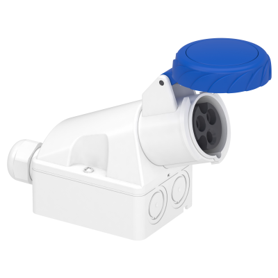 Gniazdo Pratika montaż naścienny 16A IP 67 230V 83154 SCHNEIDER (83154)