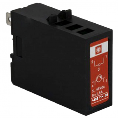Modicon ABE7 półprzewodnikowy przekaźnik wtykowy 12.5mm wyjściowy 5-48 V DC 2 A ABS7SC3E SCHNEIDER (ABS7SC3E)