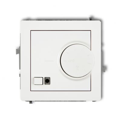 KARLIK DECO Elektroniczny regulator temperatury z czujnikiem powietrznym biały mat 25DRT-2 (25DRT-2)