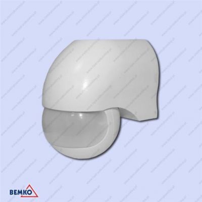 CZUJNIK RUCHU 800W 180* BIAŁY B50-SES12WH-A BEMKO (B50-SES12WH-A)