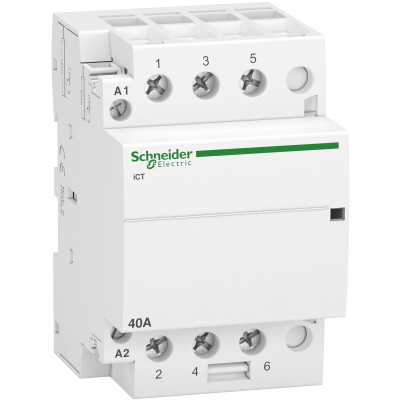 Stycznik modułowy Acti9 iCT50-40-30-230 40A 3NO 50Hz 220/240 VAC A9C20843 SCHNEIDER (A9C20843)