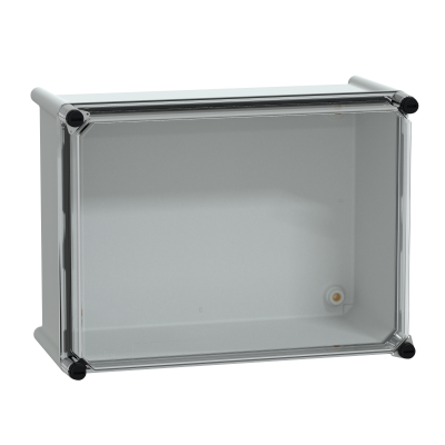 Thalassa Puszka poliestrowa PLS pokrywa transparentna poliwęglanowa IP65 270x360x180 mm NSYPLS2736G SCHNEIDER (NSYPLS2736G)