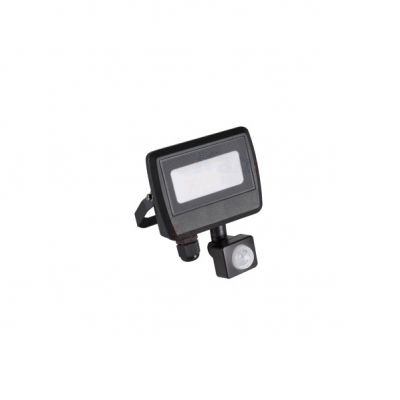 Naświetlacz LED 10W z czujnikiem ruchu ANTEM LED 10W-NW-SE B czarny 800lm 4000K  33205 KANLUX (33205)