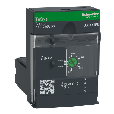 Moduł sterujący podstawowy klasa 10 0,15-0,6A 110/220V DC/AC LUCAX6FU SCHNEIDER (LUCAX6FU)