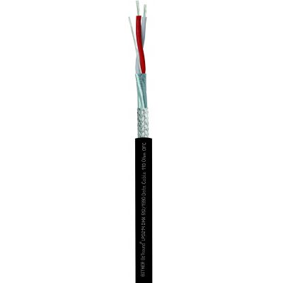 BiTsound LP0214 DMX 512/1990 Data Cable 110 Ohm OFC 1x(2x0,25) Elastyczny, jednoparowy przewód do transmisji sygnałów cyfrowych BITNER (LP0214)