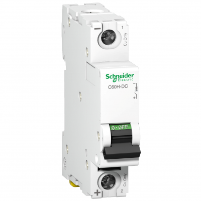 Wyłącznik nadprądowy Acti9 C60H DC 1P C32A A9N61515 SCHNEIDER (A9N61515)