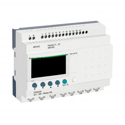 Zelio Logic 12 wejść 8 wyjść 48VAC SR2A201E SCHNEIDER (SR2A201E)