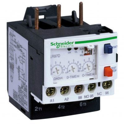 Elektroniczny przekaźnik przeciążeniowy, 1,2-7A, 24 V AC/DC LR97D07B SCHNEIDER (LR97D07B)