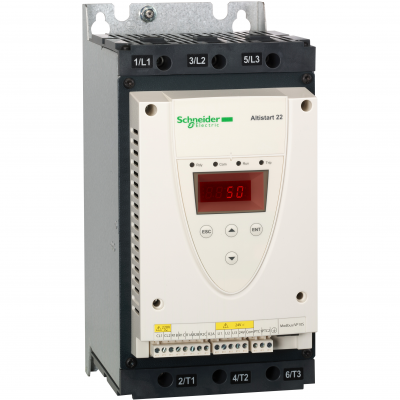 Softstart Układ łagodnego rozruchu ATS22 3 fazowe 230/440V AC 50/60Hz 37kW 75A IP20 ATS22D75Q SCHNEIDER (ATS22D75Q)
