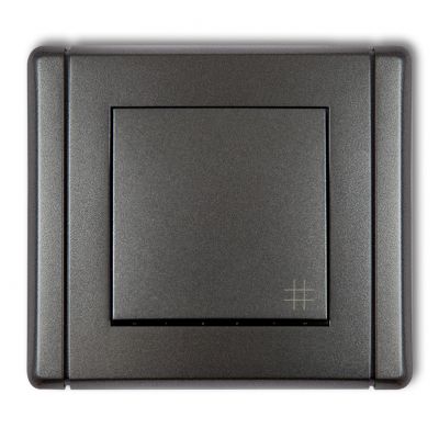 KARLIK FLEXI Łącznik krzyżowy grafitowy 11FWP-6 (11FWP-6)