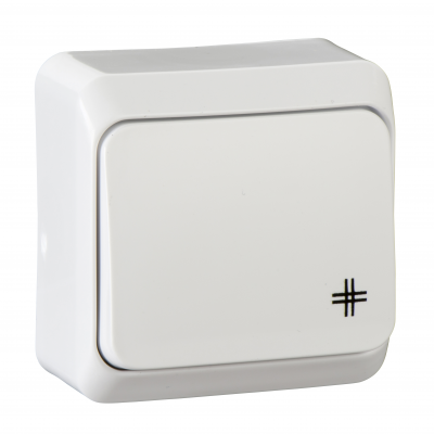 Prima łącznik natynkowy krzyżowy biały WDE001070 SCHNEIDER (WDE001070)