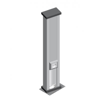Słupek instalacyjny Grubość 1,00 mm SI700 910915 BAKS (910915)