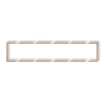 KARLIK Ramka wypełniająca pięciokrotna DECO złoty metalik 8DRW-5 (8DRW-5)