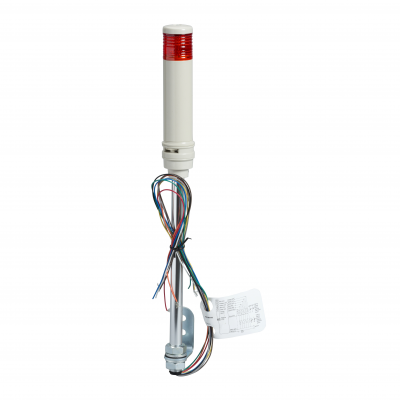 Harmony XVC Kolumna świetlna R 40mm montaż na rurze stabilna lub migająca z brzęczkiem 70/85dB IP23 24V AC DC XVC4B15S SCHNEIDER (XVC4B15S)