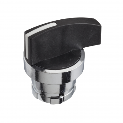 Harmony K Główka napędu z kołnierzem fi 28.5mm metalowa długie czarne PIÓRKOWY pokrętła KAXZ1C12 SCHNEIDER (KAXZ1C12)
