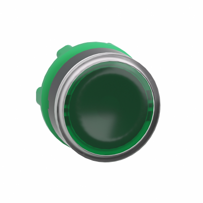 Harmony XB5 Przycisk płaski z mechanizmem push push zielona LED plastikowa ZB5AH033 SCHNEIDER (ZB5AH033)