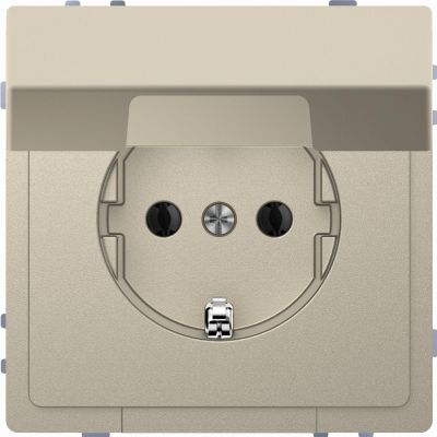 Gn.2P+PE Schuko z klap.D-Life piasek sah MTN2310-6033 SCHNEIDER (MTN2310-6033)