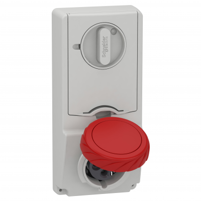 Gniazdo Pratika 380/415V 16A 3P+Z IP65 82185 SCHNEIDER (82185)