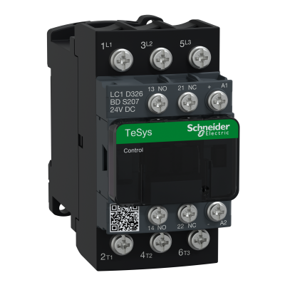 Stycznik mocy TeSys D [AC-3] 32A 3P 1Z 1R kolejowy cewka 24VDC LC1D326BDS207 SCHNEIDER (LC1D326BDS207)