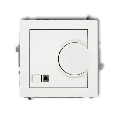 KARLIK DECO Elektroniczny regulator temperatury z czujnikiem podpodłogowym biały DRT-1 (DRT-1)