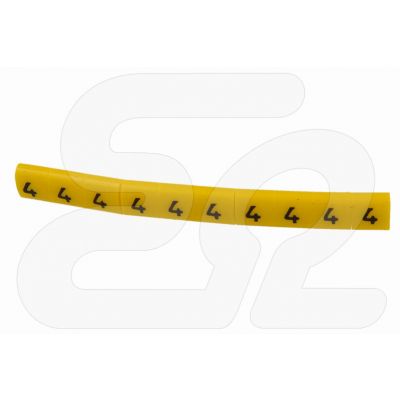 OZ-0/"4" (100 szt./opak.) OZNACZNIK E04ZP-01020100500 ERGOM (E04ZP-01020100500)