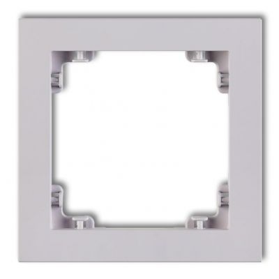 KARLIK DECO Ramka pojedyncza z tworzywa DECO Pastel Matt liliowa 41DR-1 (41DR-1)