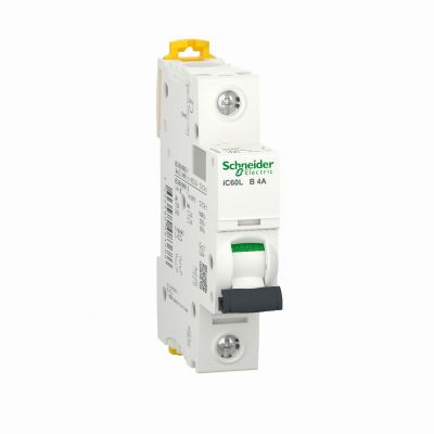 Wyłącznik nadprądowy Acti9 iC60L 1P B4A A9F93104 SCHNEIDER (A9F93104)