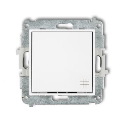 KARLIK MINI Łącznik krzyżowy biały mat 25MWP-6 (25MWP-6)