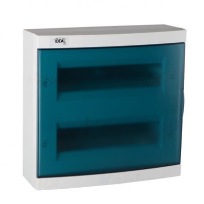 KDB-S24T Rozdzielnica natynkowa 2x12 plastikowa IP30 23614 KANLUX (23614)