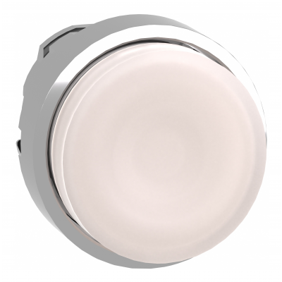 Harmony XB4 Przycisk wystający z samopowrotem LED biała metalowa ZB4BW113 SCHNEIDER (ZB4BW113)