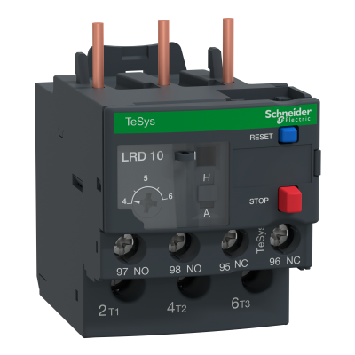 Przekaźnik cieplny TeSys D 4-6A klasa 10 LR3D10 SCHNEIDER (LR3D10)