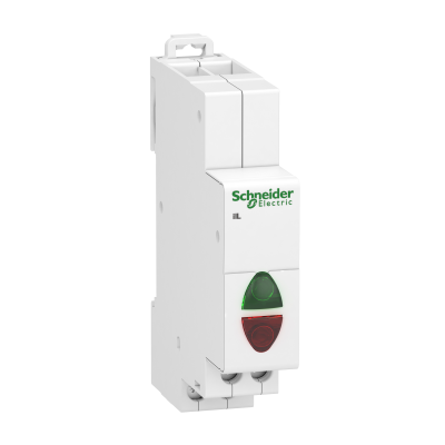 Lampka podwójna Acti9 iIL-2-R/G-24 zielona/czerwona 12-48 V AC/DC A9E18335 SCHNEIDER (A9E18335)