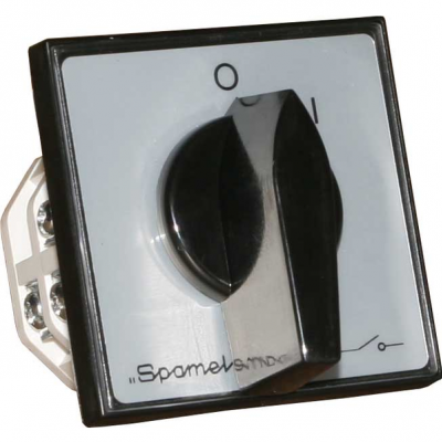 Łącznik Krzywkowy 15A, Przełącznik Dahlandera dwubiegowy ze zmianą kierunku obrotów, mocowany do pu (ŁK15-7.8538P04)