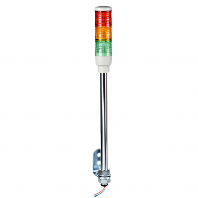 Harmony XVC Kolumna świetlna ROG 40mm montaż na rurze stabilna bez brzęczka IP23 24 V AC DC XVC4B3 SCHNEIDER (XVC4B3)