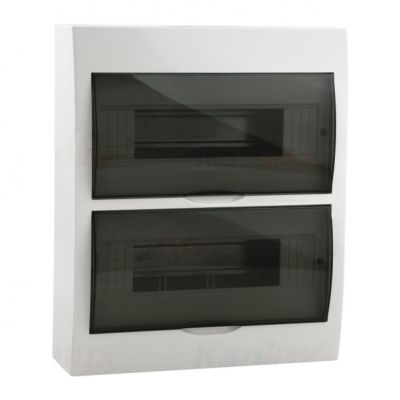 DB212S 2X12P/SMD Rozdzielnica natynkowa 2x12 plastikowa IP40 3835 KANLUX (3835)