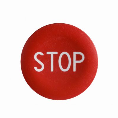 Harmony XB4 Wkładka do przycisku STOP fi22 czerwona ZBA434 SCHNEIDER (ZBA434)