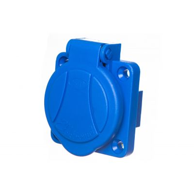 Gniazdo natablicowe niebieskie 16A 230V 2P+Z IP54 GN-16A 921815 ELEKTROMET (921815)