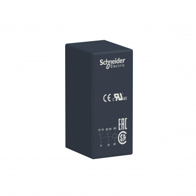 Zelio Relay Przekaźnik interfejsowy 2C/O 8A 24V DC RSB2A080BD SCHNEIDER (RSB2A080BD)