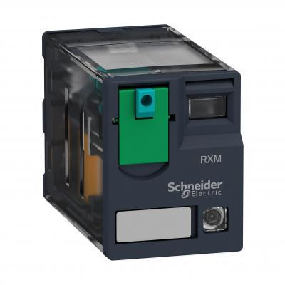 Zelio Relay Przekaźnik miniaturowy LED 2C/O 12A 12V DC RXM2AB2JD SCHNEIDER (RXM2AB2JD)