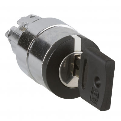 Harmony XB4 Przełącznik z kluczem fi22 ZB4BG02F015 SCHNEIDER (ZB4BG02F015)