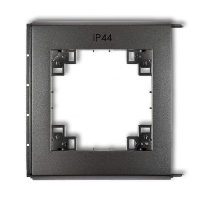 KARLIK Ramka zewnętrzna do łączników IP44, grafitowy 11FRH (11FRH)