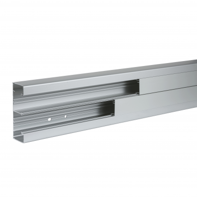 Optiline 45 kanał elektroinstalacyjny140x55mm aluminium naturalny długość 1m ISM10350 SCHNEIDER (ISM10350)
