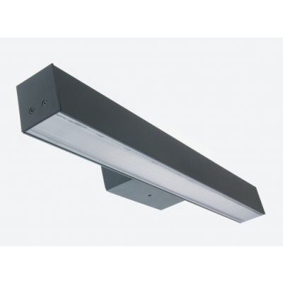 KINKIET QUALIS 56CM 15W 4000K 1800lm GRAFIT KLOSZ PC MIKRO BEMKO (C27-QLS-K56A-15B-840B-7016A-1A)