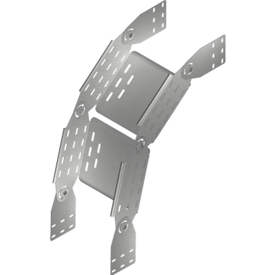 Łuk przegubowy 300x100mm Grubość 1,00 mm LLJ300H100 113330 BAKS (113330)