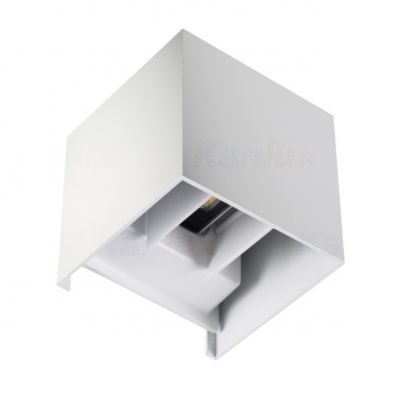 Oprawa elewacyjna REKA LED EL 7W-L-W 7W 4000K barwa neutralna IP54 Biały 28992 KANLUX (28992)