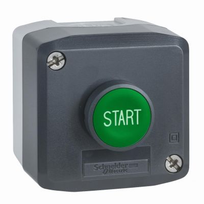 Harmony XALD Stacja sterująca ciemnoszara z przyciskiem fi22 XALD103 SCHNEIDER (XALD103)