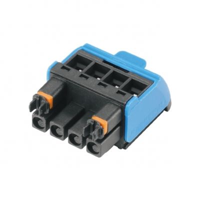 BHZ 5.00/04/90LH BK/BL PRT 31 Złącze kablowe do płytek drukowanych 1086390000 WEIDMULLER (1086390000)