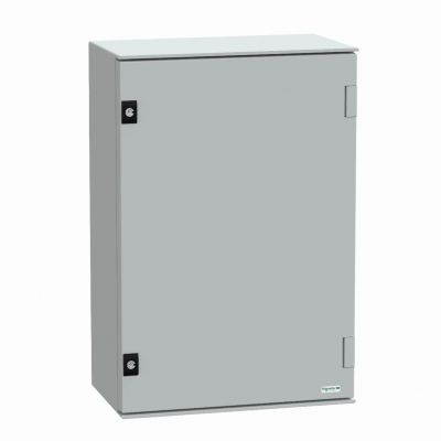 Thalassa Obudowa poliestrowa wisząca PLM z płytą ocynkowaną IP66 647x436x250 mm NSYPLM64PG SCHNEIDER (NSYPLM64PG)