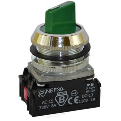 Przycisk NEF30-PY/W3 zielony (W0-NEF30-P Y/W3 Z)